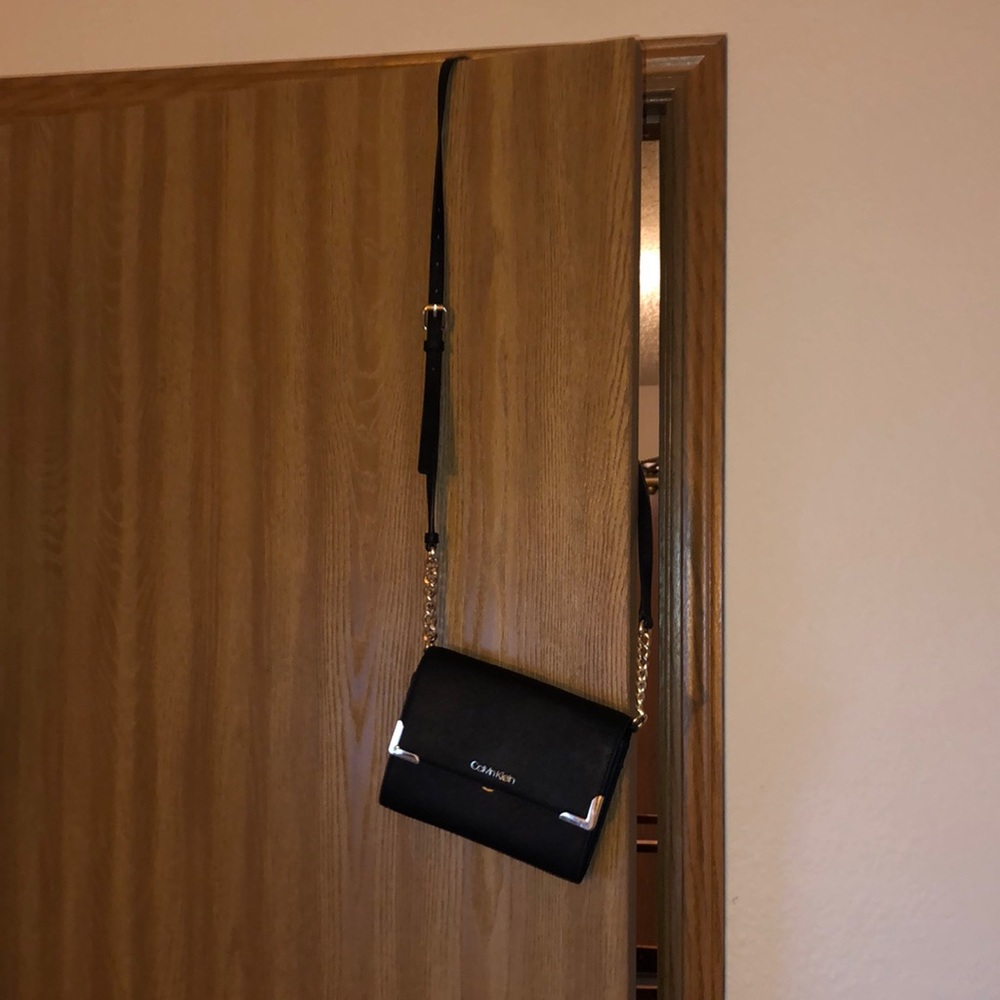 Calvin Klein black purse
